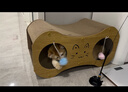 贝初众猫抓板猫窝一体猫抓板窝夏季特大号猫爪板不掉屑猫玩具猫爬架 双洞可钻【55*30*28cm】 大号【20斤内通用】 实拍图