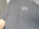 361°运动短袖男女同款夏季透气宽松棉印花t恤休闲圆领上衣 砾石灰9115D S 实拍图