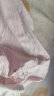 威尔贝鲁（WELLBER）儿童内裤女中大童棉质裤衩平角内裤四角短裤3条装粉粉花朵组100 晒单实拍图