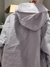 骆驼（CAMEL）三防冲锋衣户外登山服防风防水防污三合一运动外套 AD12263514X抓绒内胆凝夜紫男女 S 实拍图