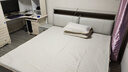 德庭真皮床简约现代主卧大床双人床皮床主卧婚床轻奢皮艺床 真皮床+2柜+椰棕独立弹簧床垫 1.8*2.0米气动床 实拍图