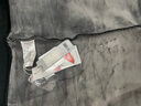嫚熙（EMXEE）孕妇打底裤春秋裤孕妇托腹安全裤弹力休闲修身怀孕期外穿孕妇裤 黑色【薄棉款 适合15℃～20℃】 XL 实拍图