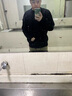 WASSUP HERMU潮牌联名纯色毛衣男女春秋季圆领打底针织衫保暖宽松情侣大码上衣 米白色 XL（推荐125-140斤） 实拍图