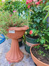 爱丽思（IRIS）杯型环保树脂花盆室内阳台欧式塑料圆型花盆屋顶阳台花园磨砂花盆 350L陶茶色 实拍图