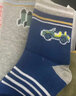 南极人南极人儿童袜子男童中筒四季棉袜宝宝婴儿袜子5双装 运动字母 XL 实拍图