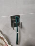 沽浪士 牙刷置物架漱口杯架子浴室简约不锈钢304免打孔挂壁式牙刷牙具架 2个装（钢色） 晒单实拍图