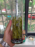 宝菲尼玻璃杯定制刻字茶水分离保温双层水晶水杯子男士高颜值高档泡茶杯 黑水晶盖子-梅花图案 380ML 实拍图