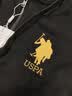 U.S. POLO ASSN.卫衣男秋季连帽开衫外套男士运动休闲上衣男 藏青 XL  实拍图