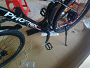 凤凰（Phoenix）新国标电动自行车锂电池助力车山地自行车男女士单车成人电瓶车 699破风轮21速黑红-6AH续航18km 实拍图