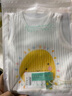 柠檬爬爬0-3-6月新生婴儿衣服宝宝三角纯棉薄款背心包屁衣可爱爬服夏款 太阳 59cm 实拍图
