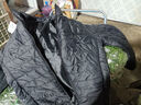 贵人熊男士保暖冬季轻薄款丝棉棉服男短款休闲立领上衣爸爸男装棉衣外套 黑色立领 XL 115-125斤 实拍图