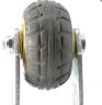 海斯迪克 gnjz-99 高弹力脚轮 重型平板车手推车轮橡胶轮 8寸刹车脚轮 实拍图