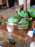 浔阳楼江西老字号庐山茶饼休闲零食下午茶传统小点心非遗爆卖350g*4袋装 玫瑰花生味4袋1个礼袋 实拍图