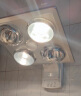 欧普（OPPLE）浴霸灯暖壁挂式暖灯卫生间浴室挂墙 壁挂四灯暖  MDR401 实拍图