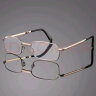 索柏老花镜男女通用 折叠防蓝光老年人老花眼镜1105A金色200度 实拍图