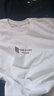 啄木鸟【2件装】夏季短袖T恤男士纯棉宽松大码半袖体恤男装上衣服打底衫 T319白色+T519黑色 4XL （180-205斤） 实拍图
