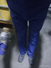 罗伦迪萨牛仔裤男宽松高腰弹力长裤中老年男士直筒休闲秋冬款爸爸长裤子 深灰蓝(C薄款) 35(2.75尺) 实拍图