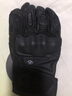 外星蜗牛T5羊皮骑行手套机车四季骑行手套透气防摔防滑耐磨可触屏全指手套 黑色 M 实拍图