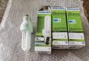 飞利浦（PHILIPS）节能灯泡标准型客厅卧室台灯吊灯高亮光源U型E27大螺口照明电灯泡 【E27-3U】23W-黄光2700K 实拍图
