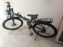 凤凰山地自行车折叠山地车男款女变速赛车青少年成人学生单车方程虎 【钢架】消光灰辐条轮 27.5英寸【适合170-195cm】 27速(45%客户选择) 实拍图