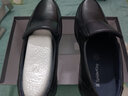 蜘蛛王（SPIDER KING）男鞋牛皮商务休闲皮鞋中老年爸爸父亲鞋 22733 黑色 40  实拍图
