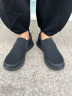 斯凯奇（SKECHERS）春季男子运动休闲鞋懒人乐福鞋豆豆鞋894181 全黑色/BBK 42  实拍图