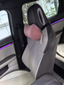 米汤（rice soup）汽车头枕腰靠套装护颈枕车用靠枕头车载记忆棉枕护腰背靠垫女可爱 实拍图
