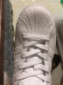 ADIDAS阿迪达斯金标贝壳头运动板鞋（三叶草系列休闲小白鞋男女）FU7712 白色 EF5399 37 实拍图