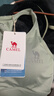 骆驼（CAMEL）瑜伽套装女跑步健身四件套运动服 Y23BATL6052 冰灰绿/幻影黑 S 实拍图