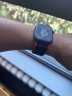 图登（TUDENG）适用applewatch苹果手表表带尼龙iwatch9/8/7/6/SE/4/5/3回环运动 红配黑 42/44/45/49mm表盘通用 实拍图