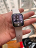 Apple/苹果 Watch Series 8 智能手表GPS款41毫米银色铝金属表壳白色运动型表带 S8 MP6K3CH/A 实拍图