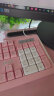宏碁(acer)键盘静音设计机械手感薄膜键盘鼠标套装有线办公游戏通用USB接口 OKBOAO（白粉） 实拍图