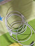 FUNRE适用华为type-c数据线手机充电线p20mate9P10P30荣耀40v10麦芒5nove快充帆睿 双Type-c接口【60W PD快充线】白色2米 实拍图