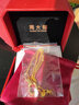 周大福ING复古双环黄金项链女吊坠套链(工费560)40cm约5.05g F217317 实拍图