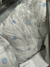 富安娜儿童夏凉空调被子纯棉可水洗 宿舍单人夏季薄纤维被芯约2.5-3.6斤 夏被【纯棉透气+抑菌】波点蓝 203x229cm 实拍图
