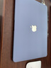 帝伊工坊适用于苹果电脑保护壳macbook笔记本外壳M2壳子air13皮套M5新款pro16英寸13.3保护套 诗意蓝-奶油保护壳【配同色键盘膜+防尘塞】 老款Air13 (A1369/1466) 实拍图