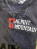 ALPINT MOUNTAIN户外POLO衫商务快干T透气有领短袖翻领速干t恤男运动休闲速干衣 孔雀蓝 男（城市休闲） XXL 实拍图