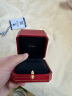 卡地亚（Cartier）戒指男女同款3.6毫米宽LOVE结婚对戒情侣婚戒 预售1 B4085200 18K玫瑰金色 54 晒单实拍图