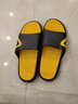 帅貅男士拖鞋夏外穿时尚韩版防滑耐磨个性凉鞋家用凉拖男潮流室外夏季 黑色 42-43 推荐41-42 实拍图