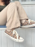 匡威（Converse）官方 All Star女时尚豹纹印花低帮帆布鞋A10145C A10145C 37.5 晒单实拍图