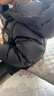 保姆鹅 儿童羽绒服宝宝白鸭绒外套防风冬装男童女童加厚保暖[NG2764] 炭黑 130 实拍图