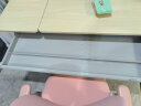 黑白调学习时光C1学习桌【实木升降 追背正姿】儿童书桌儿童学习桌椅套装 1.2m粉 实拍图