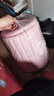 木樽北欧轻奢梳妆凳卧室女生化妆椅网红美甲圆凳小户型梳妆台储物板凳 储物款 粉色34*34*40cm 实拍图