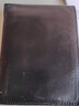 班亚奴班亚奴证件包男头层牛皮驾驶证皮套超薄真皮多功能卡包男士证件夹 黑色-可放钱横款 实拍图