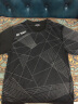 YONEX尤尼克斯羽毛球服yy运动速干透气训练短袖夏季上衣T恤比赛服 115138男款 黑色 S 实拍图