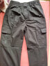 勃狼秋冬工装裤男士休闲裤户外宽松大码运动长裤子男直筒裤秋装工作服 2011黑色 M 适合100~125斤 实拍图