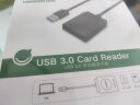 绿联 USB3.0高速读卡器 SD/TF二合一多功能读卡器 适用手机单反相机行车记录仪监控存储内存卡读卡器 实拍图