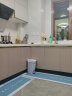 宝丽彩 软硅藻泥厨房地垫长条防滑垫吸水防油家用脚垫 Morandi-蓝色 45*200CM 实拍图