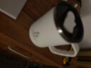 诗嘉丽马克杯带盖304不锈钢咖啡杯男女办公室高颜值泡茶杯家用杯子水杯 抗菌加厚-防烫-优雅白-500ML 无规格 实拍图