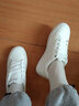 回力女鞋小白鞋女2024新款女鞋春夏季透气网鞋运动板鞋百搭休闲鞋子女 【皮面】9635白银 37 实拍图